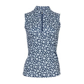Sleeveless Polo Daisy Ditz